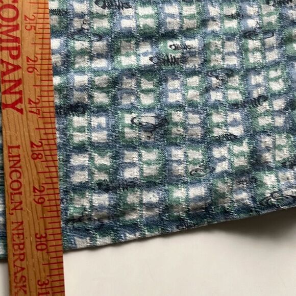 Vintage Maxx Textured Print Camp Shirt Mens M - Picture 10 of 10